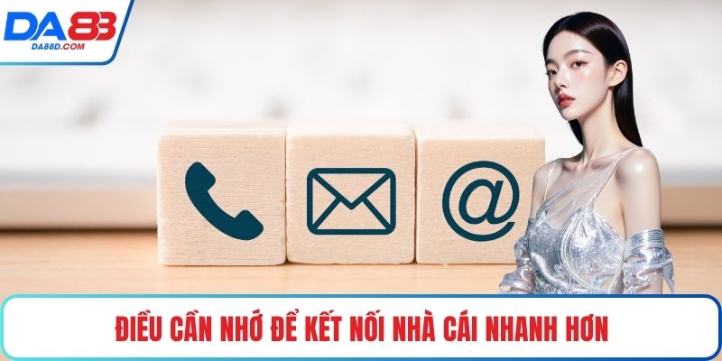 Điều cần nhớ để kết nối nhà cái nhanh hơn
