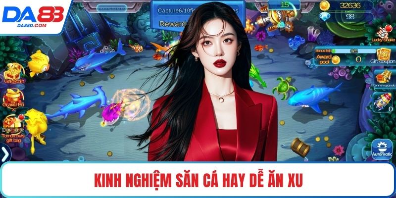 Kinh nghiệm săn cá hay dễ ăn xu